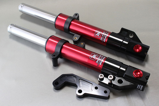 DY Racing＆M-DR フロントフォーク: M-DESIGN オリジナルグッズのご紹介