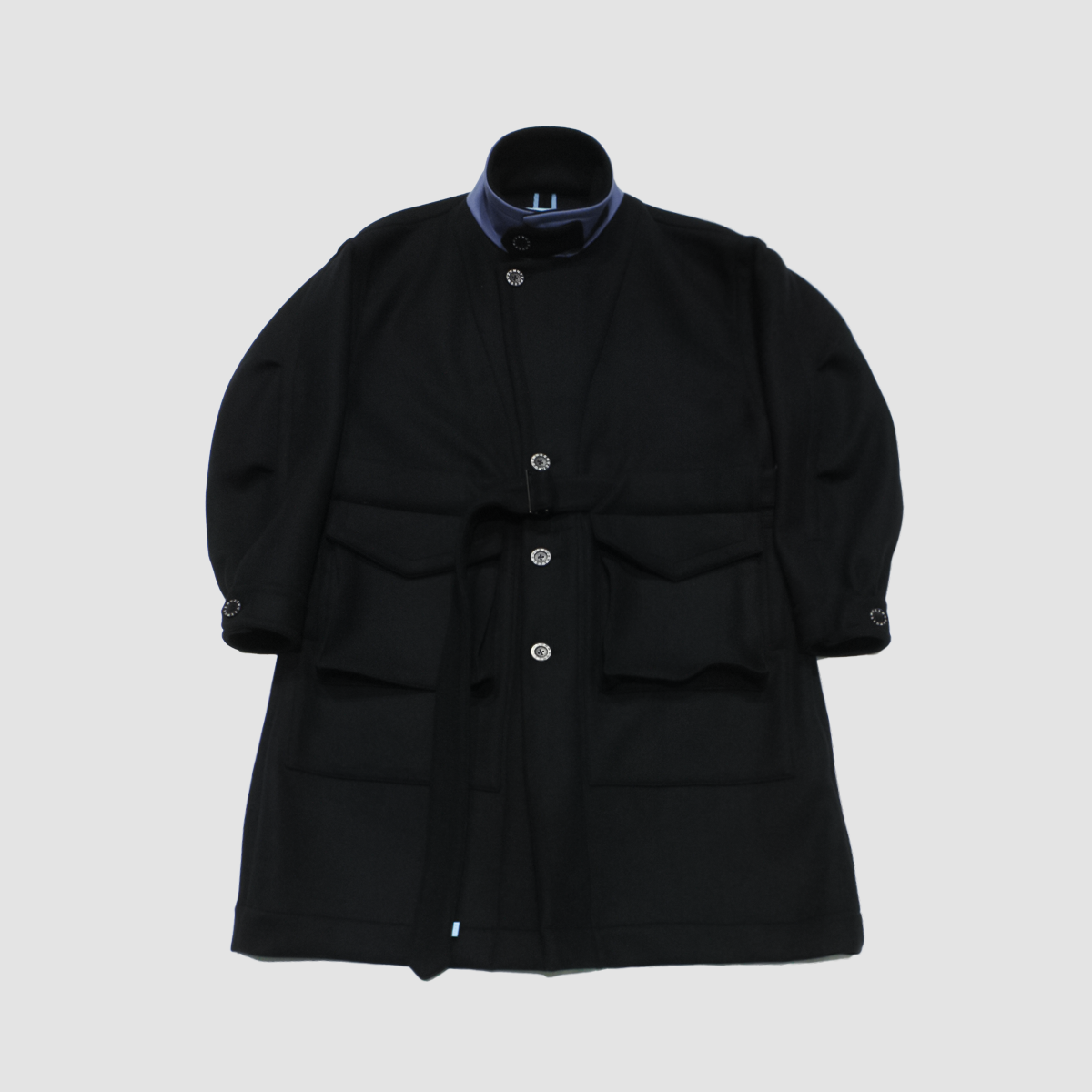 MUZE TURQUOISE LABEL - CHESTER COAT(BLACK)MUZE チェスター コート