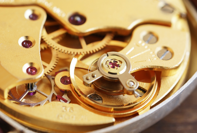 3523B 1965年英国スミス社製 デラックス 銀無垢(DENNISON社製ケース)16