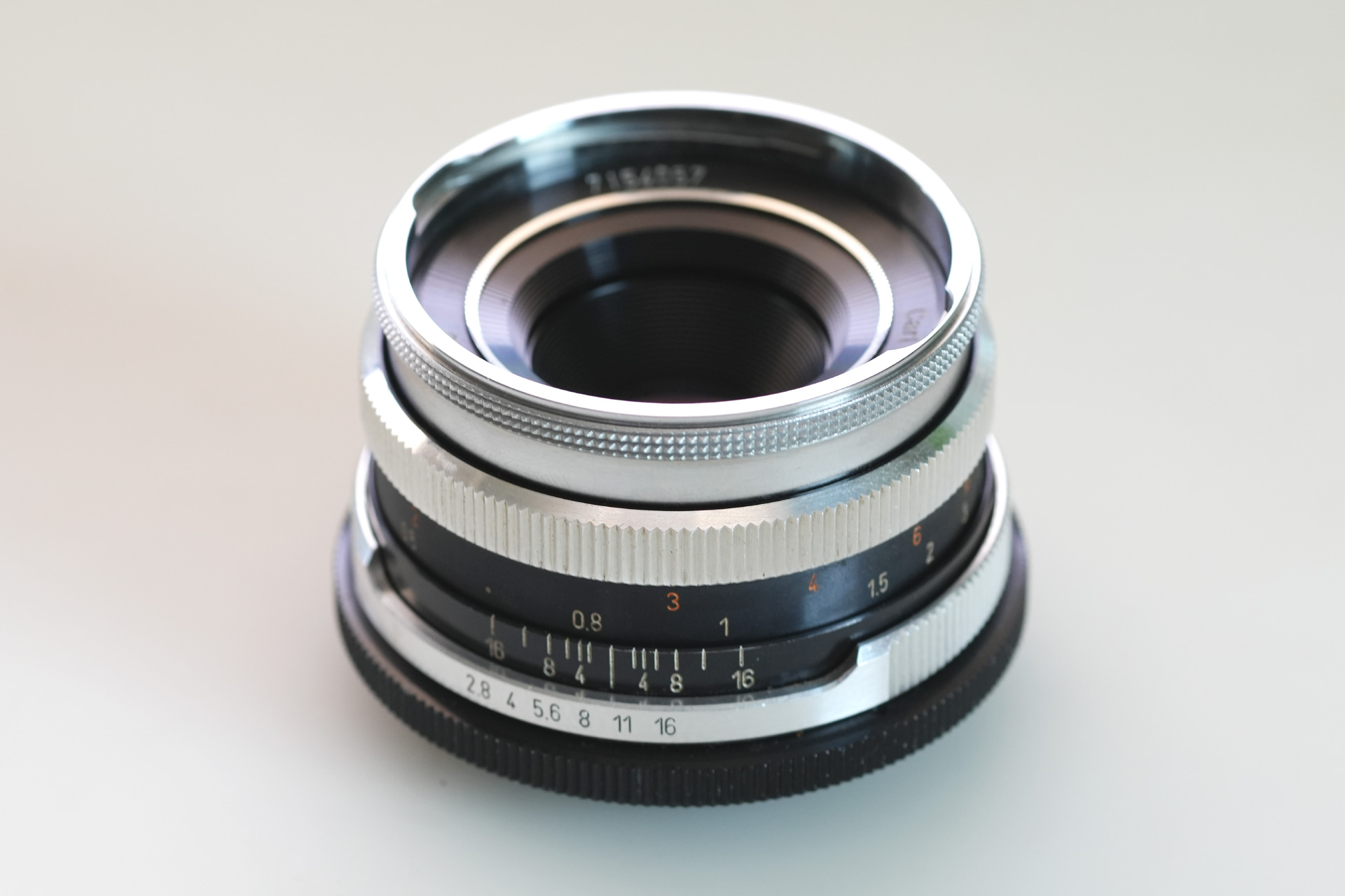 Carl Zeiss Tessar 50mm F2.8 (Oberkochen) を分解整備してみた