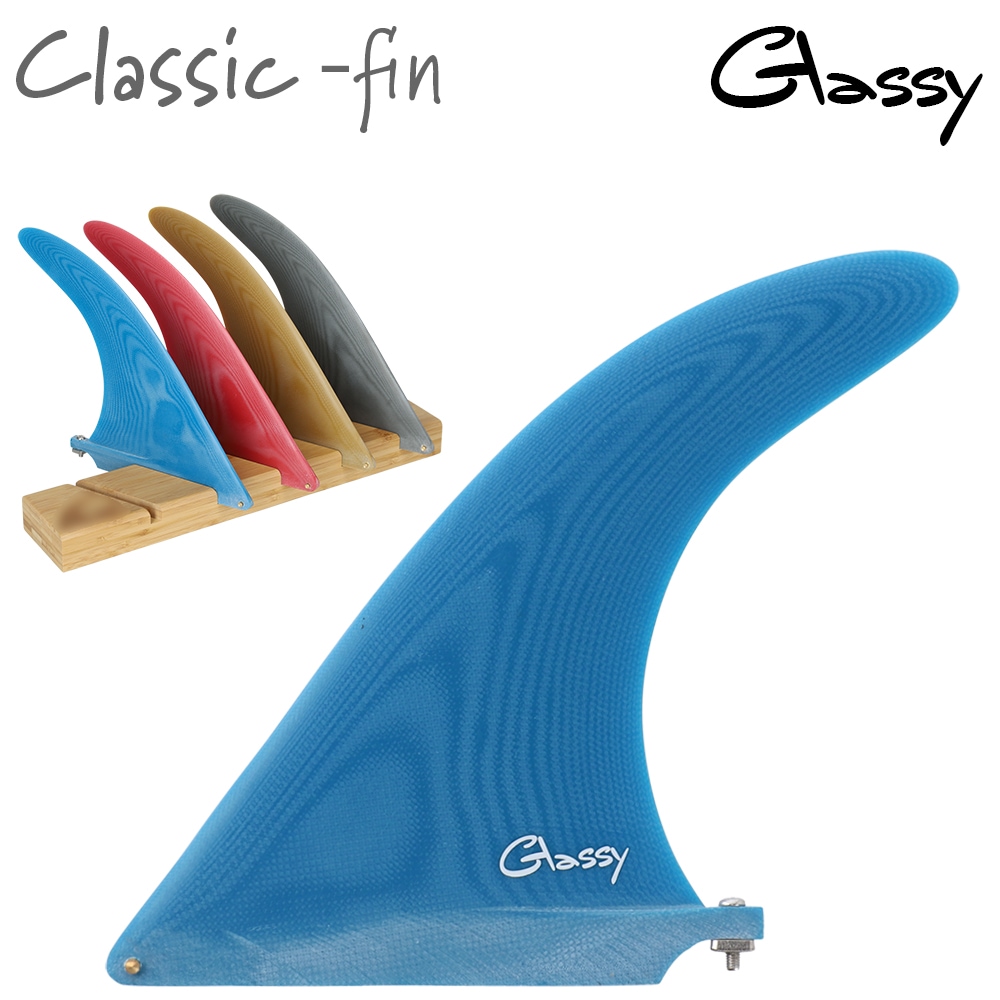 新品 フィン FIN サーフィン クイックシルバー シングルフィン 6インチ