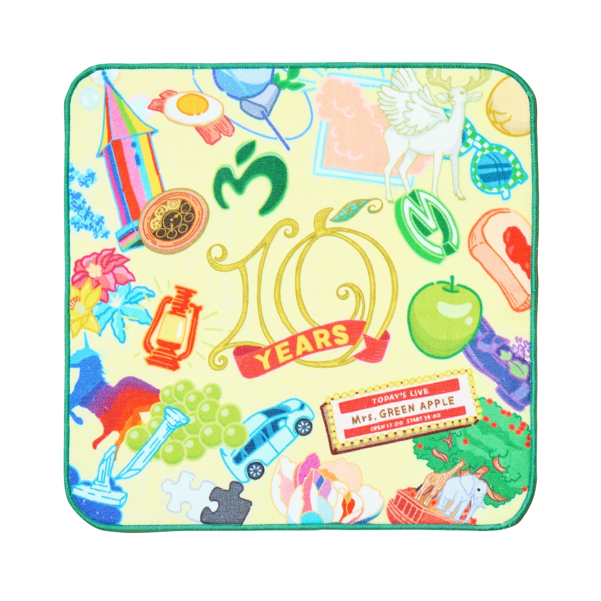 MAGICAL 10 YEARS LANDMARK ミニタオル / A – Mrs. GREEN APPLE