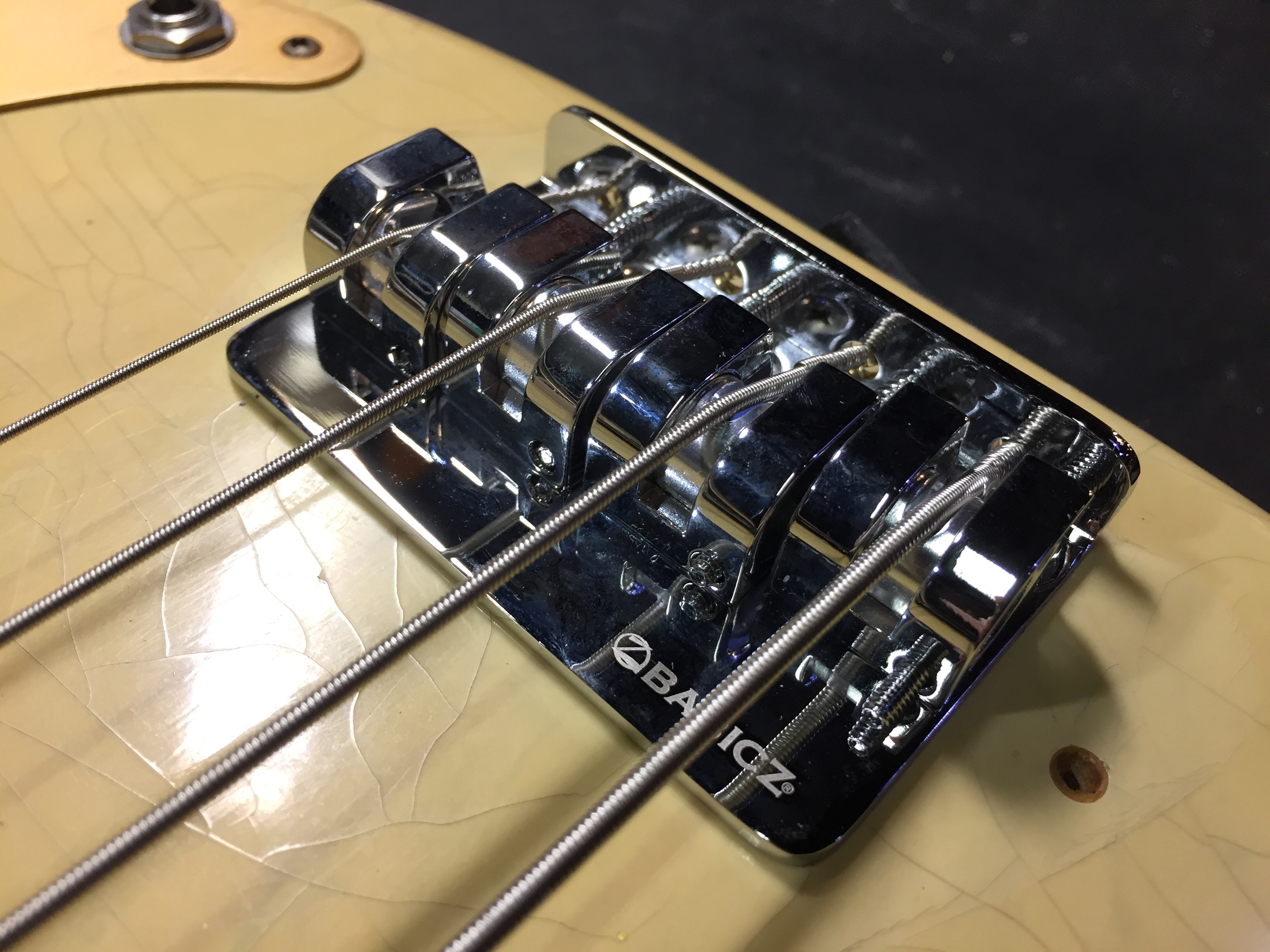 プレシジョンベース・フレット、ナット、pu、ブリッジ交換 | mg's workshop