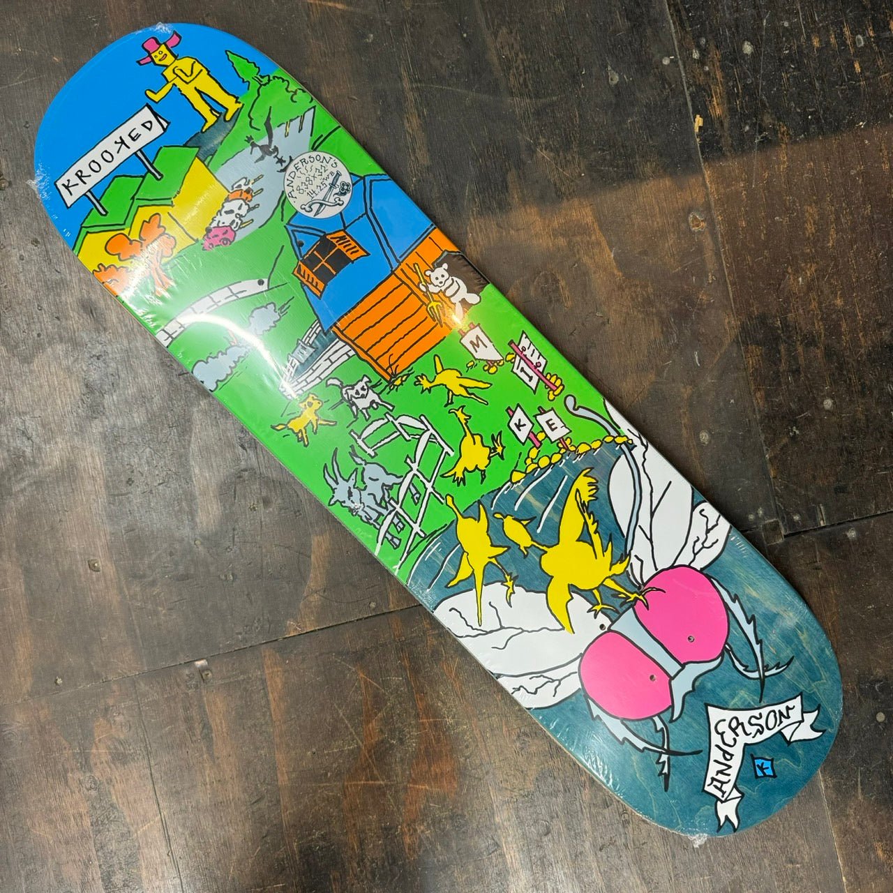 KROOKEDクルキッド デッキ 8.38 – 三河屋スケートショップ