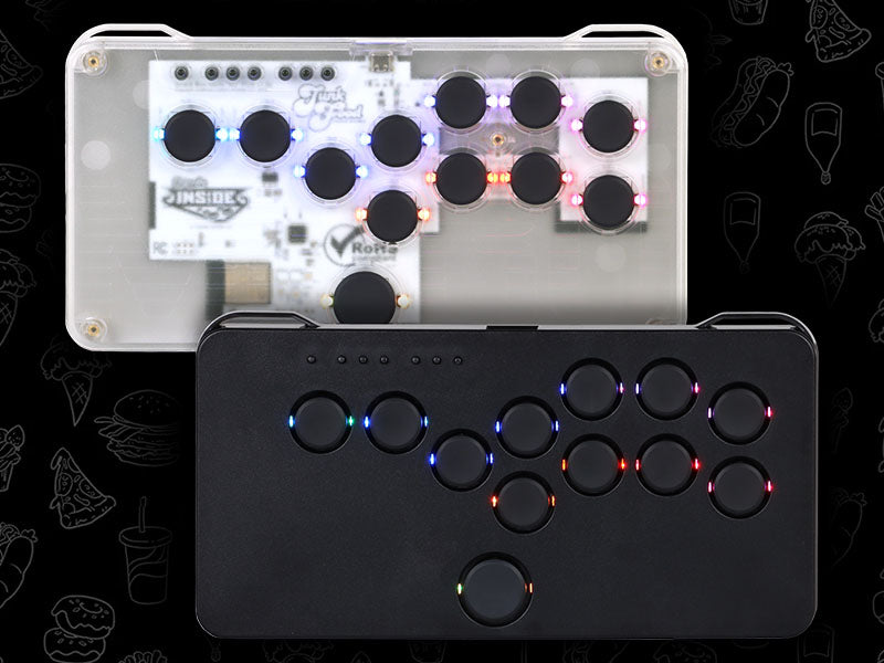 Junkfood Custom Arcadesより新作アーケードコントローラー「SnackBox