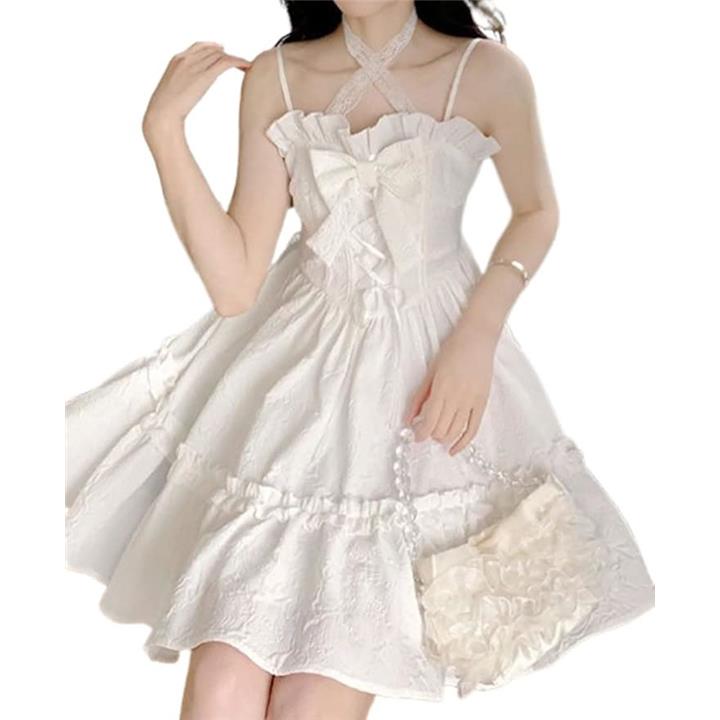 即完売品☆シェリエ☆ホワイトノースリーブミニワンピース シェリエ