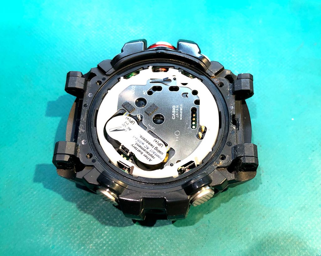 CASIO G-SHOCK GG-1000-1A3JFの電池交換