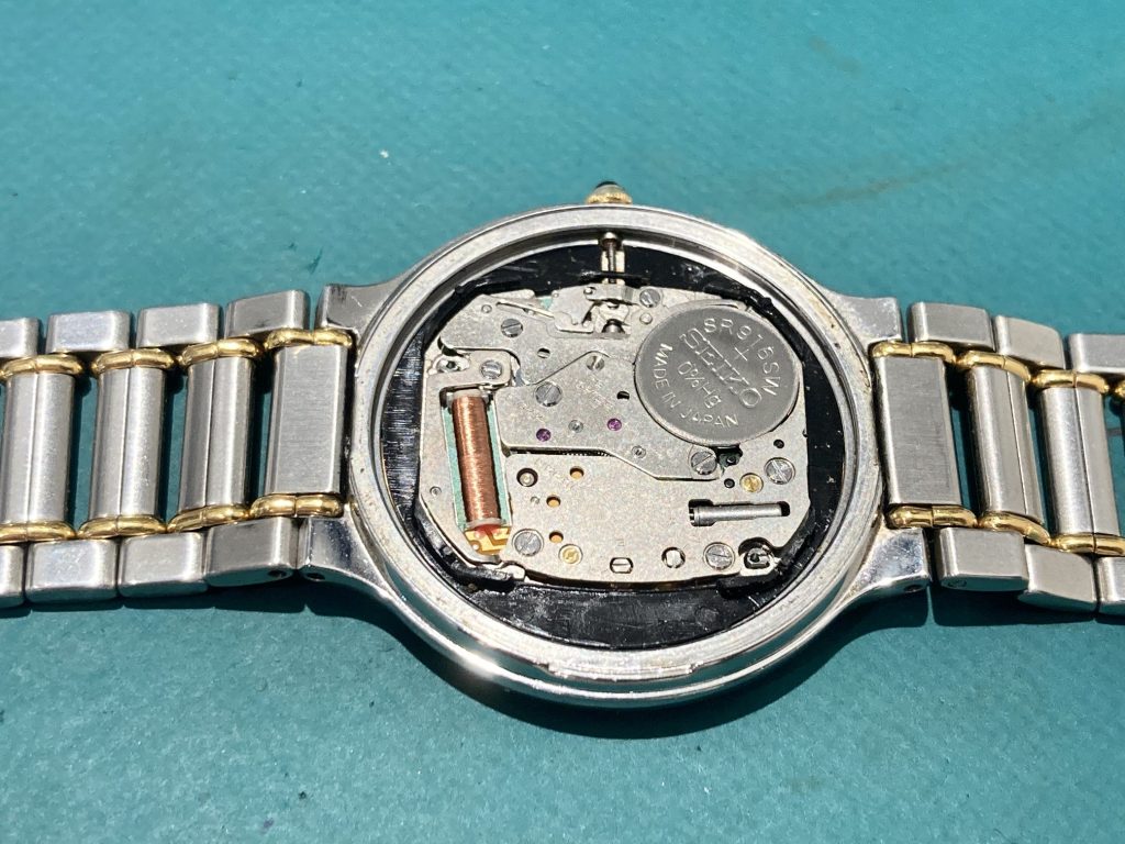 SEIKO セイコー Dolce 7741-6050の電池交換