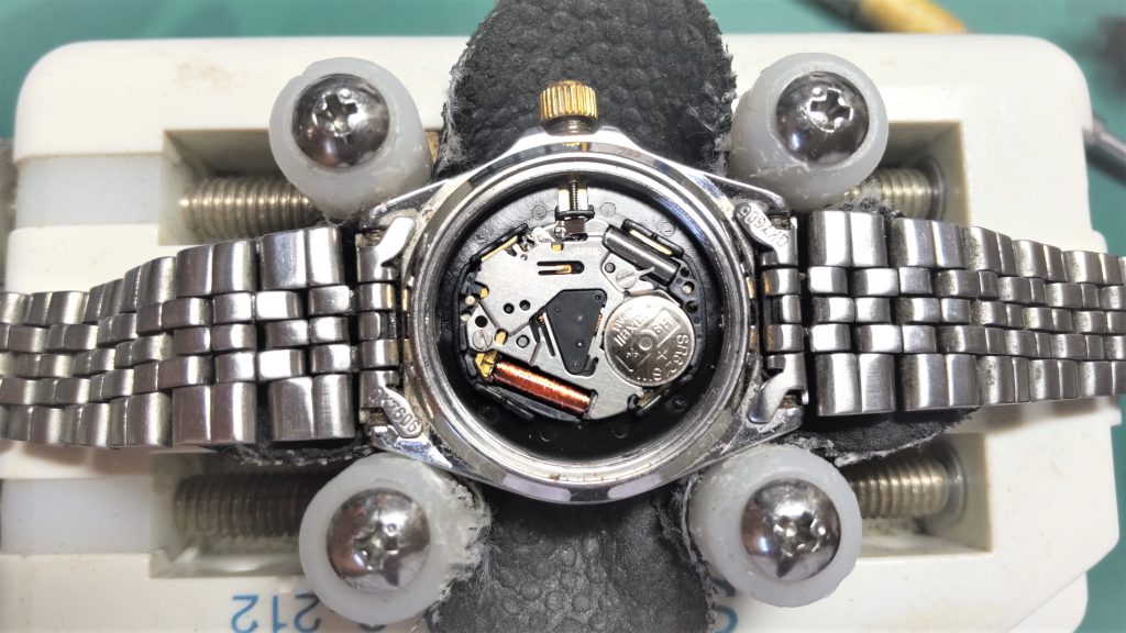 いつの間にか止まってた ORIENT オリエントの電池交換