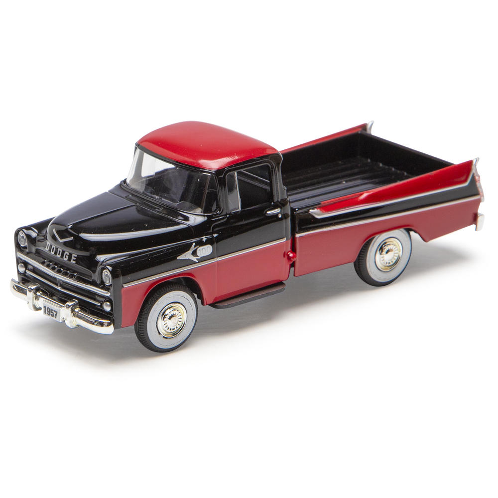 1957 Dodge Sweptside Truck (Black/Red) 1/48 Diecast Car – MrMuffin