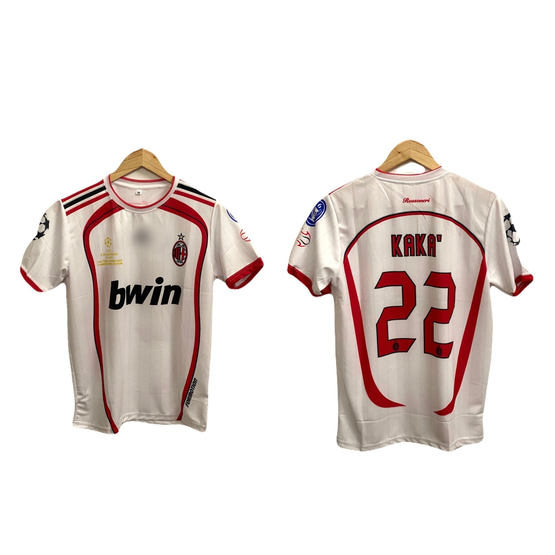 Acmilan 2007 ucl final edition halfsleeve kaka round neck P66 - ms