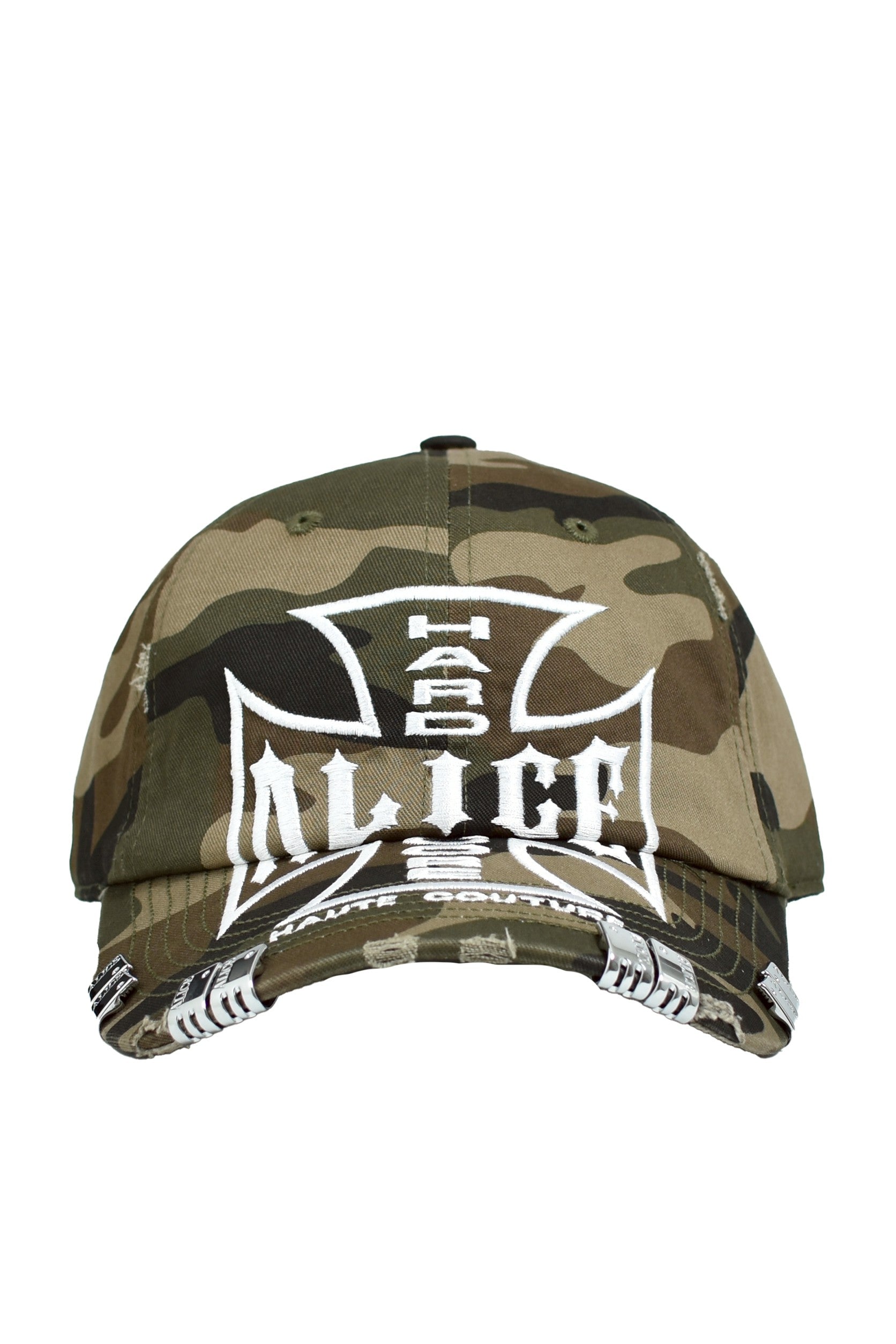 ALICE HOLLYWOOD アリス ハリウッド FW25 MOTO COUTURE CAP / CAMO