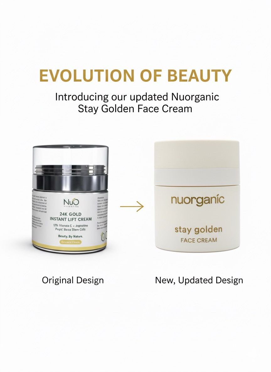24 K GOLD Instant Lift Cream – Nuorganic Cosmetics