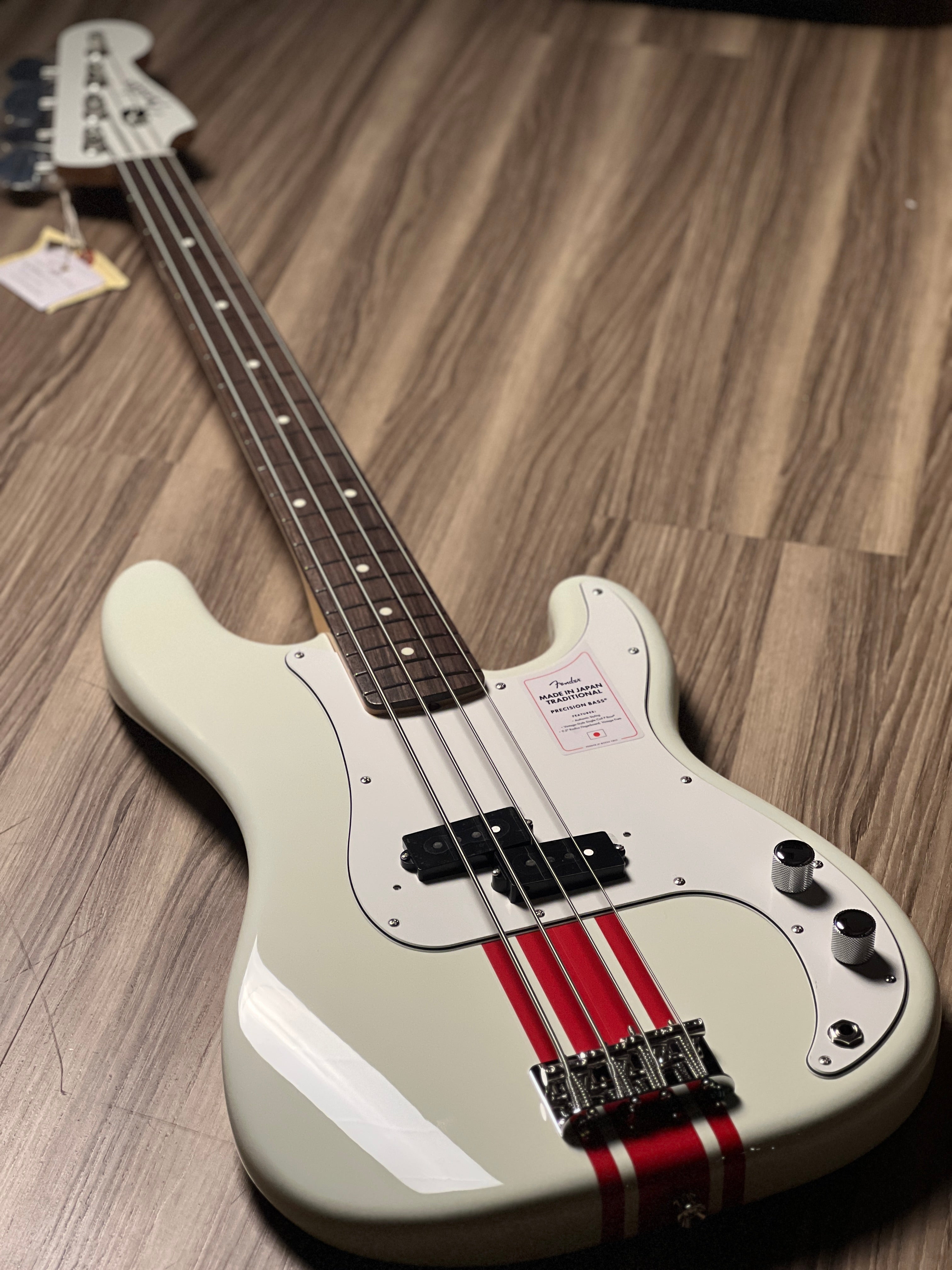 Fender Japan Traditional II 60s Precision Bass Guitar with RW FB