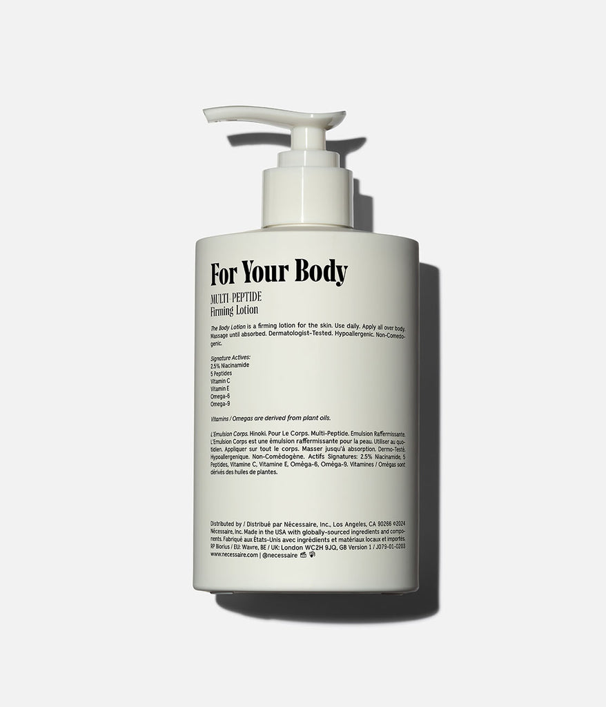 The Body Lotion 450 ml | Multi-Peptide – Nécessaire, A Personal
