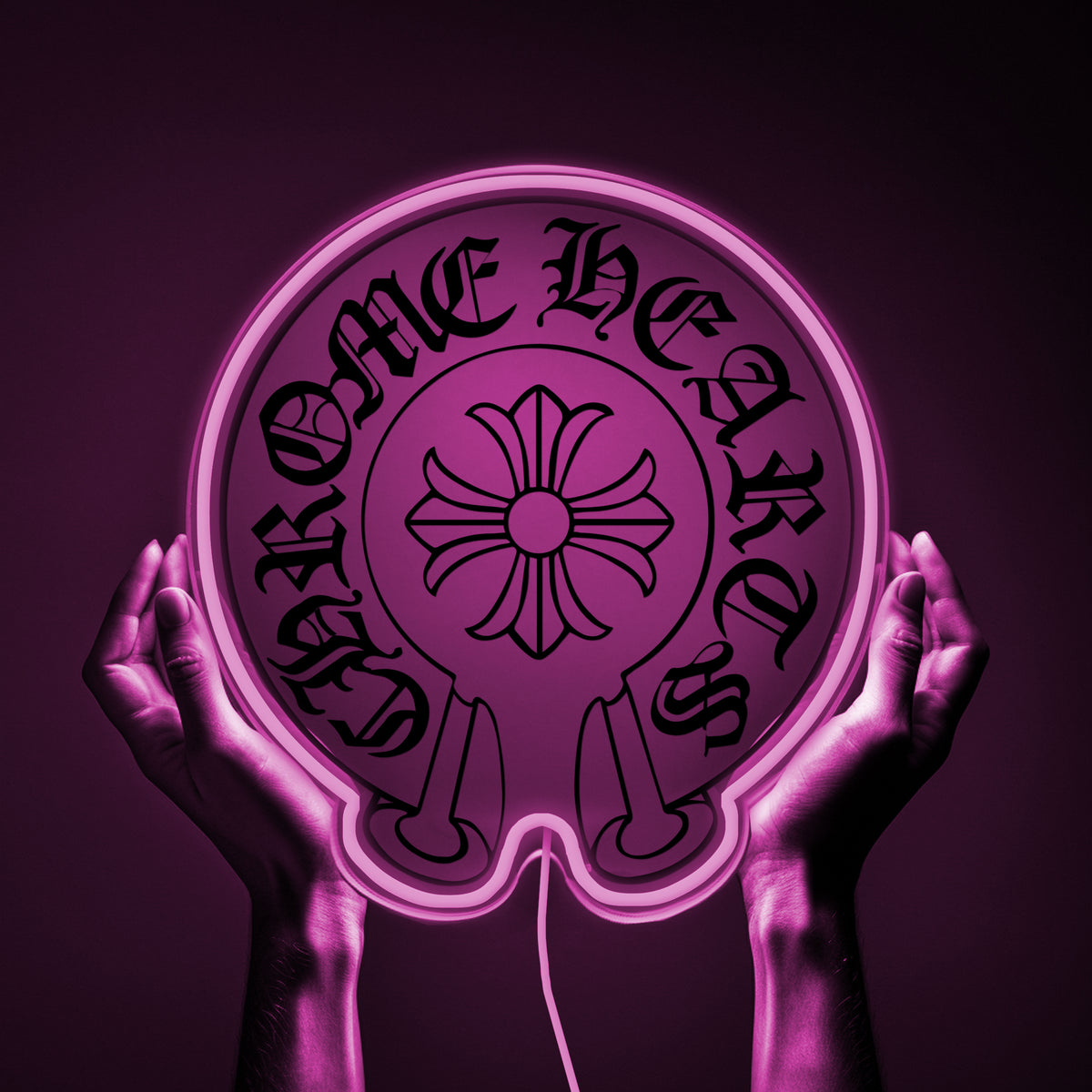 Chrome Hearts Rgb Neon Sign | Chrome Hearts Mirror – Neon Factory