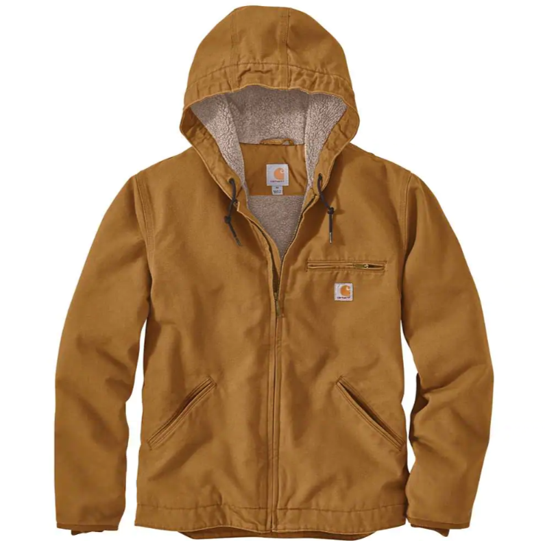 CARHARTT WASHED DUCK SHERPA LINED JACKET J141 – Northway Shoes and