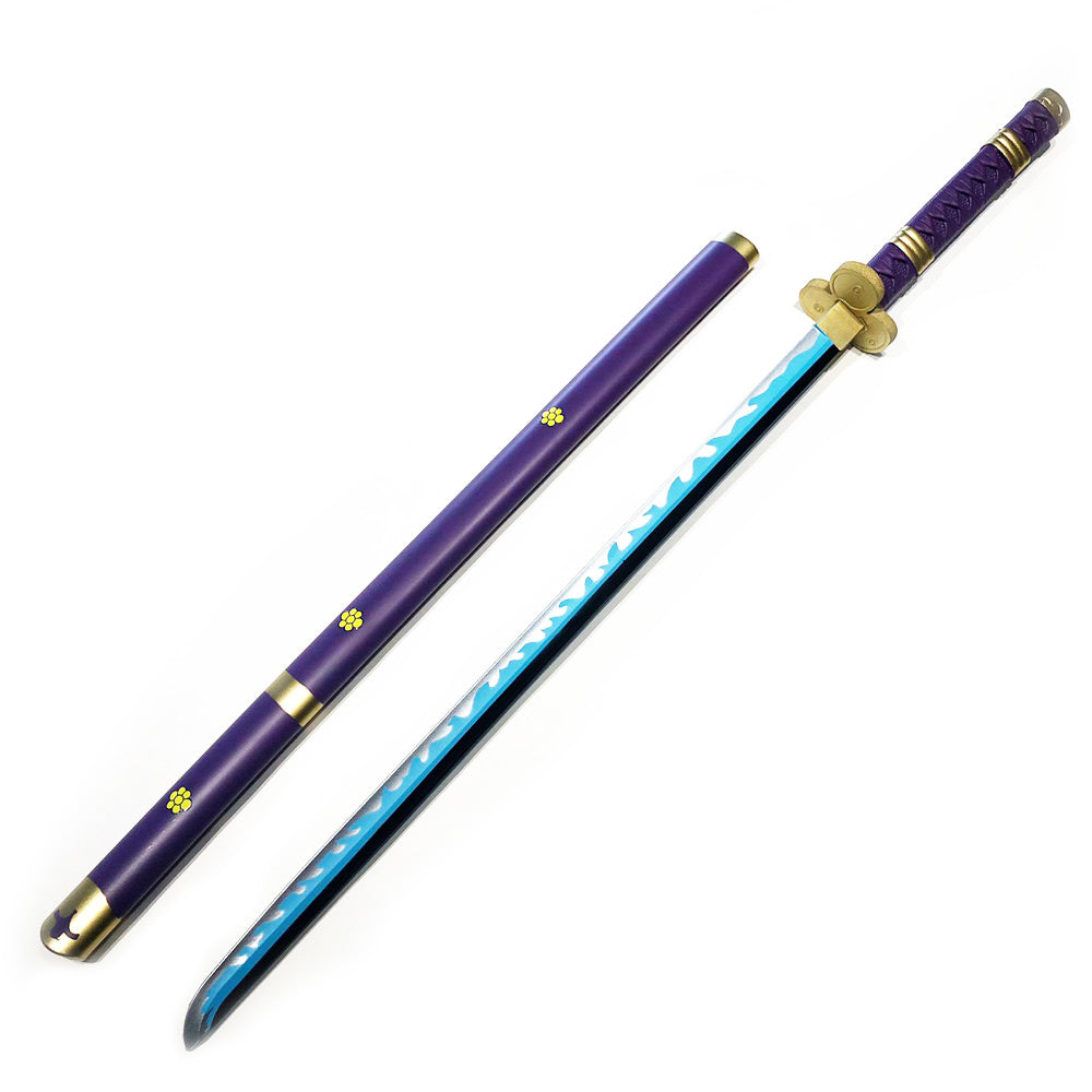 ONE PIECE - Katana de Roronoa Zoro - Enma - Violet - PU MOUSSE