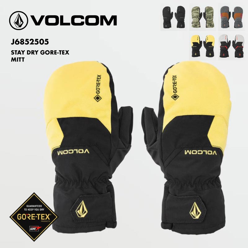 VOLCOM/ボルコム メンズ GORE-TEX ミトングローブ STAY DRY MITT 2025