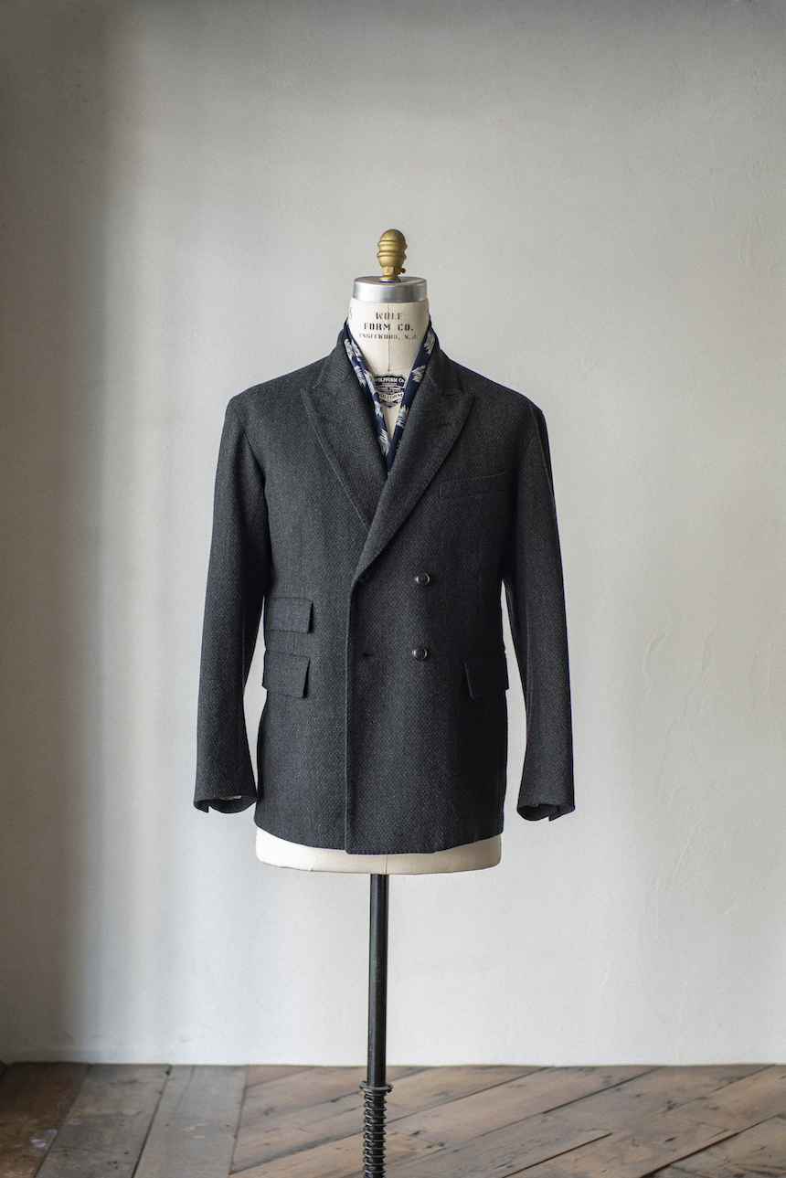 DOUBLE-BREASTED SWING JACKET, TROUSER | OLD JOE BRAND