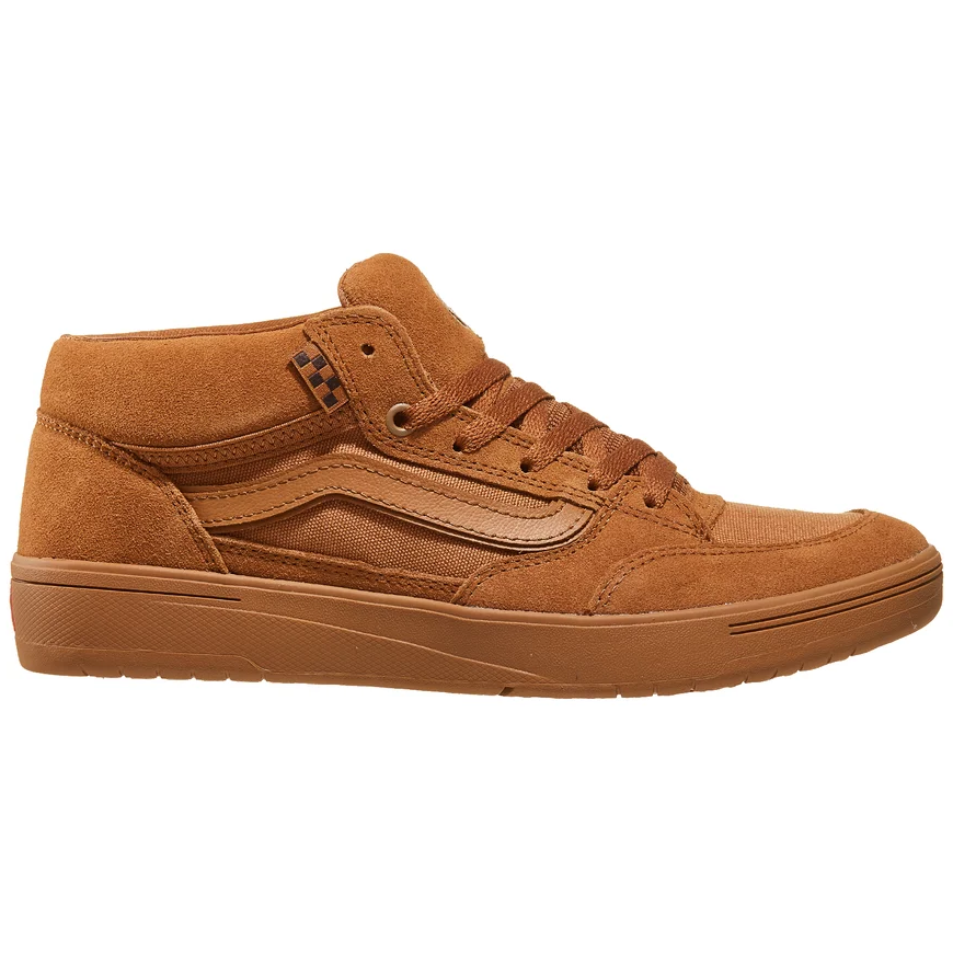 VANS ZAHBA MID BROWN/GUM – Olympia Skateshop