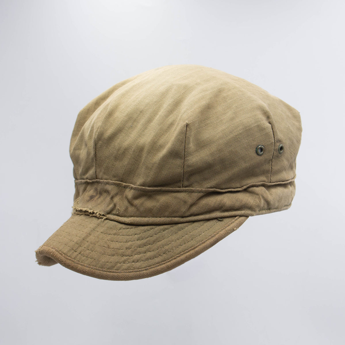 40s WW2 Vintage US Army HBT Field Cap - Medium – Omega Militaria