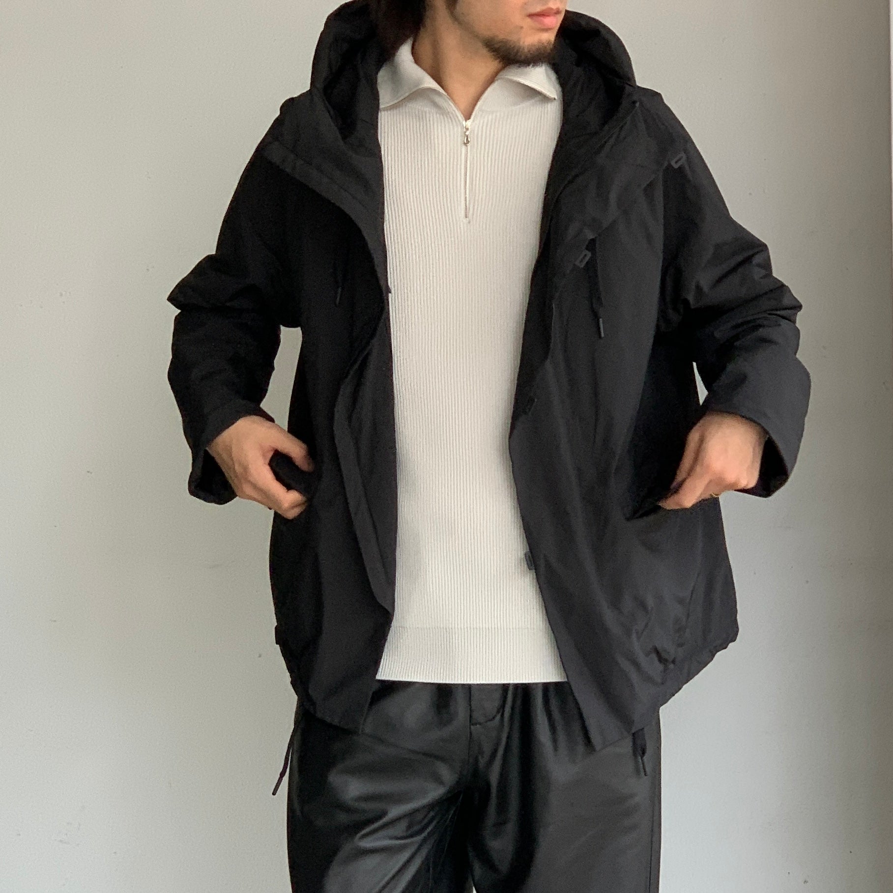 Graphpaper】High Density High Neck Zip Knit – ONENESS ONLINE STORE