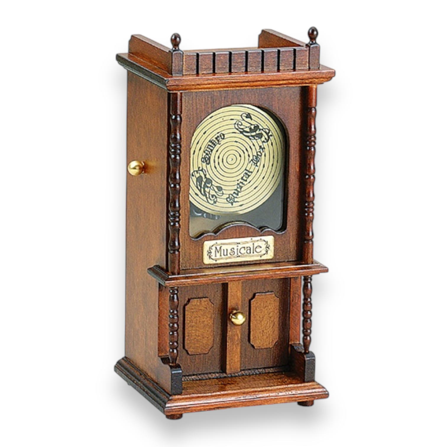 B627S】ミニアンティーク木製オルゴール(古典オルゴール) – オルゴール