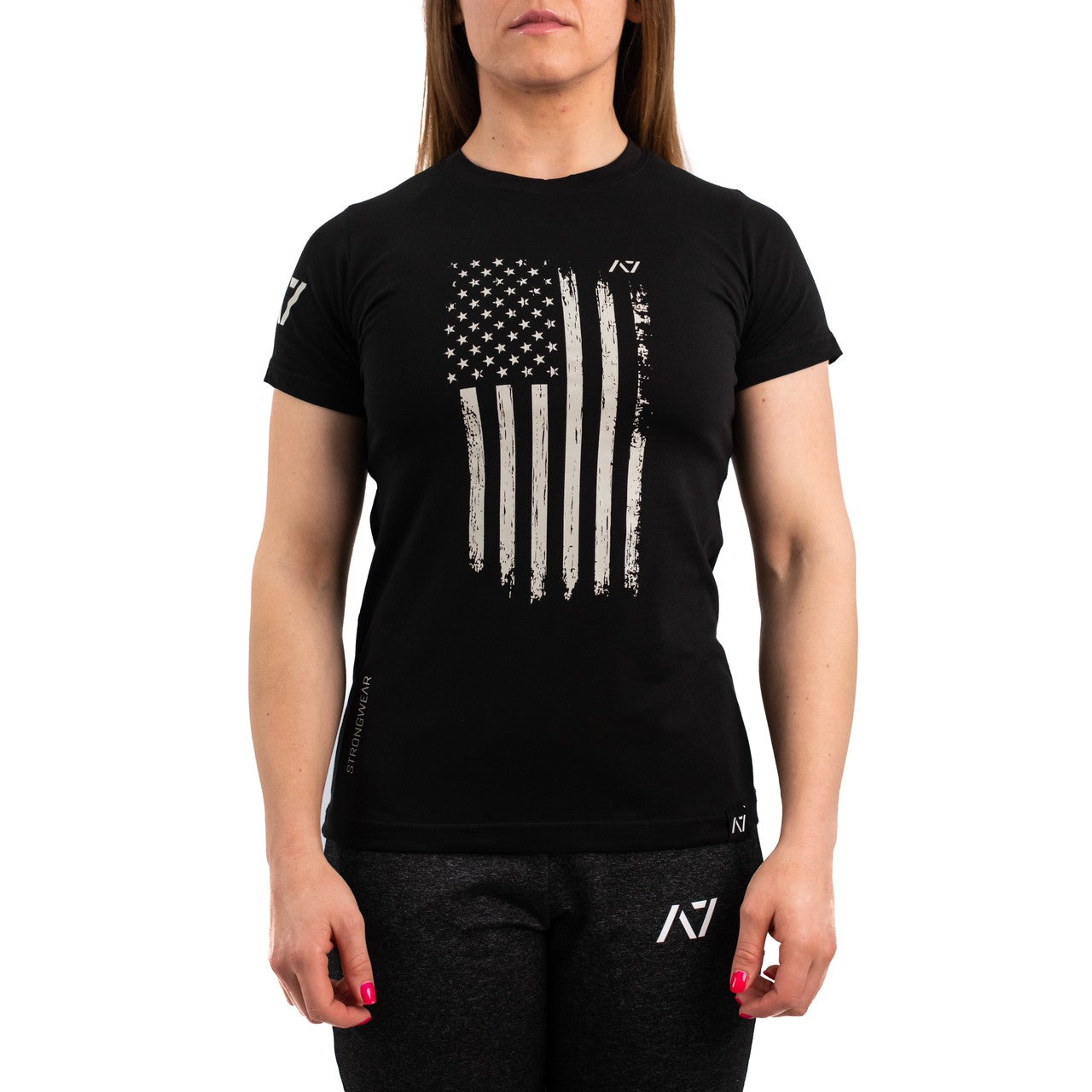 A7 Bar Grip Tシャツ『PATRIOT B&W』 Women's – A7 Japan