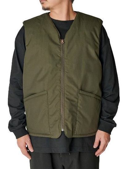 CALEE 「TASLAN NYLON PADDED WAIST COAT」 パデットベスト