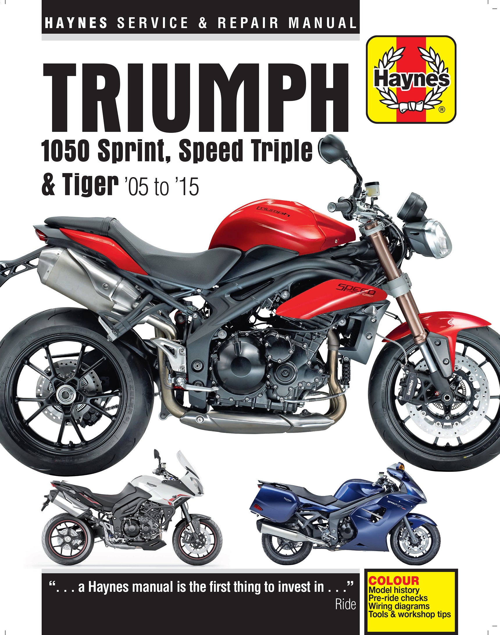Triumph Haynesサービスマニュアル 水冷ボンネビル等 Triumph Haynes
