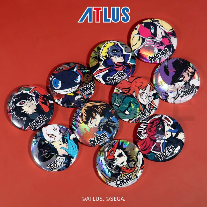 ペルソナ5 総攻撃 缶バッジ コトブキヤ 2個セット ペルソナ5 ザ