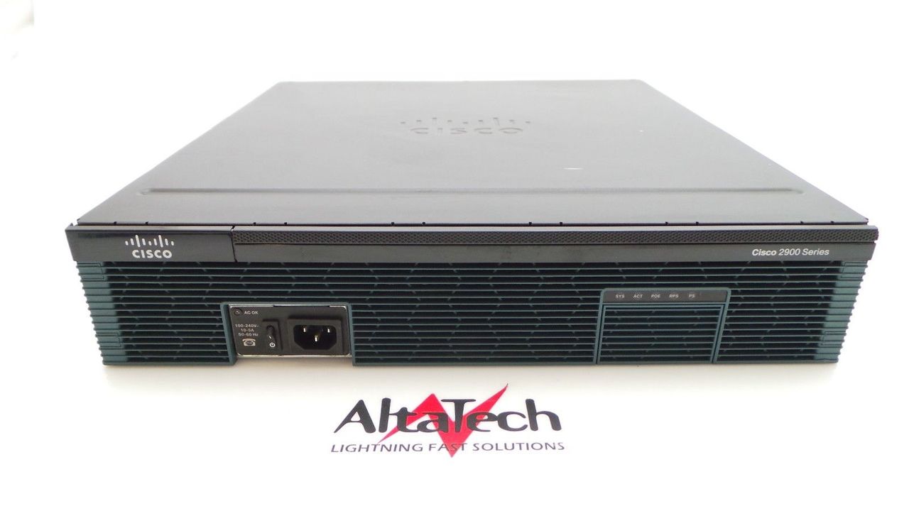 Cisco CISCO2921/K9 2900 Series 3 Port Gigabit Wired Router -