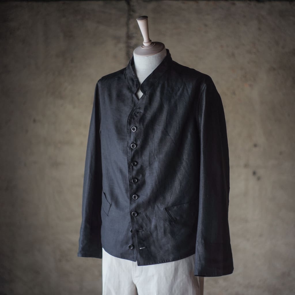 DOLMAN - LINEN- BLACK – ANATOMICA KYOTO アナトミカ京都