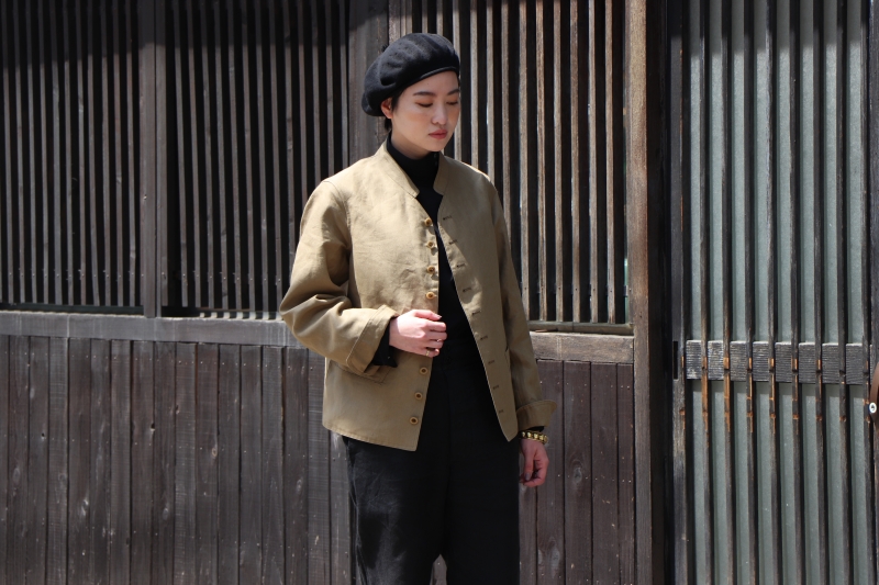 DOLMAN LINEN “SAGE” | ANATOMICA SAPPORO アナトミカ札幌