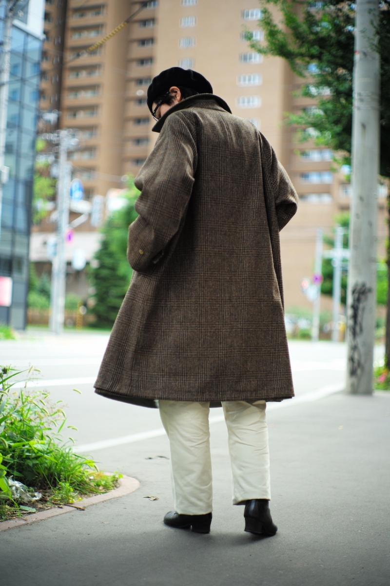 SINGLE RAGLAN COAT Ⅱ《OLIVE》 | ANATOMICA SAPPORO アナトミカ札幌
