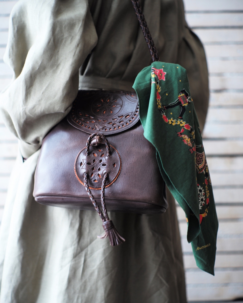 SATIN SCARF HAUTE-SAVOIE | ANATOMICA SAPPORO アナトミカ札幌