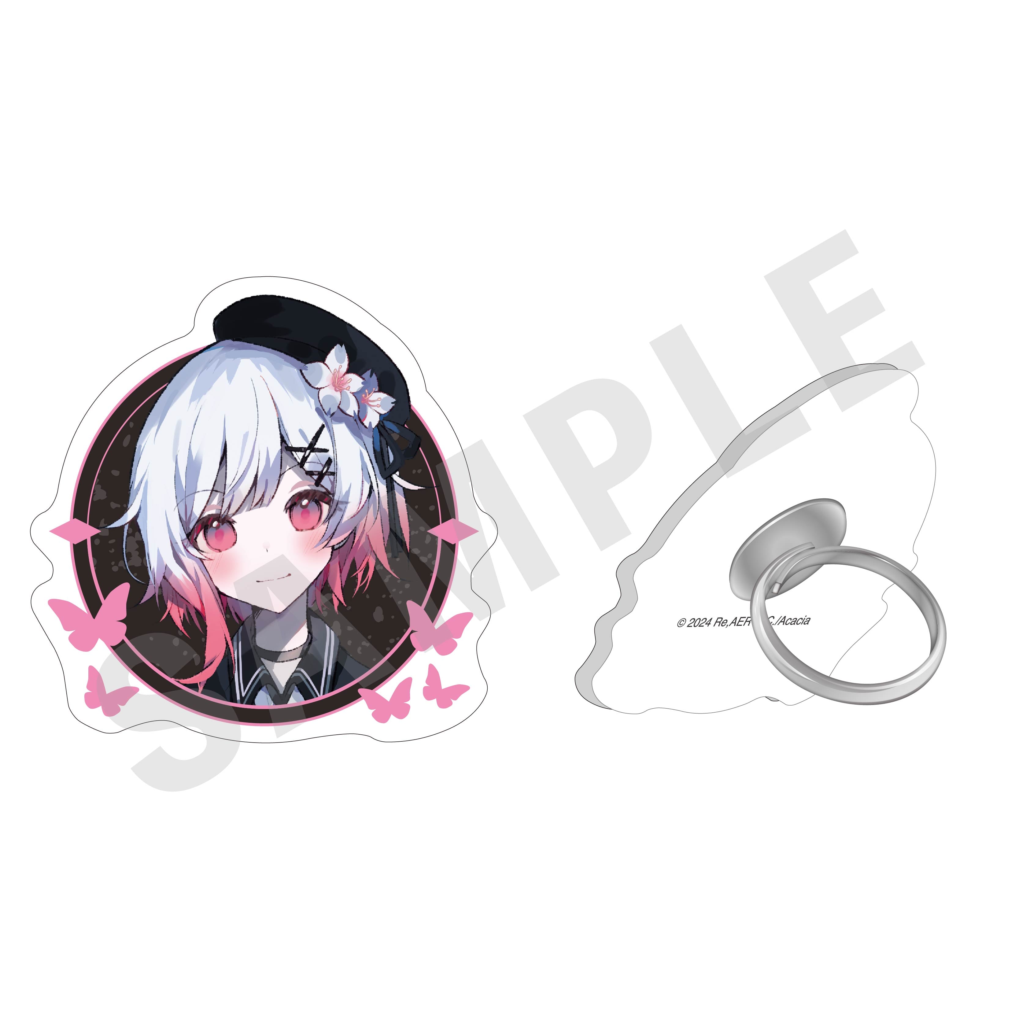 魔法少女ノ魔女裁判 CF特典 アクリルキーホルダー SDアクキー 桜羽エマ