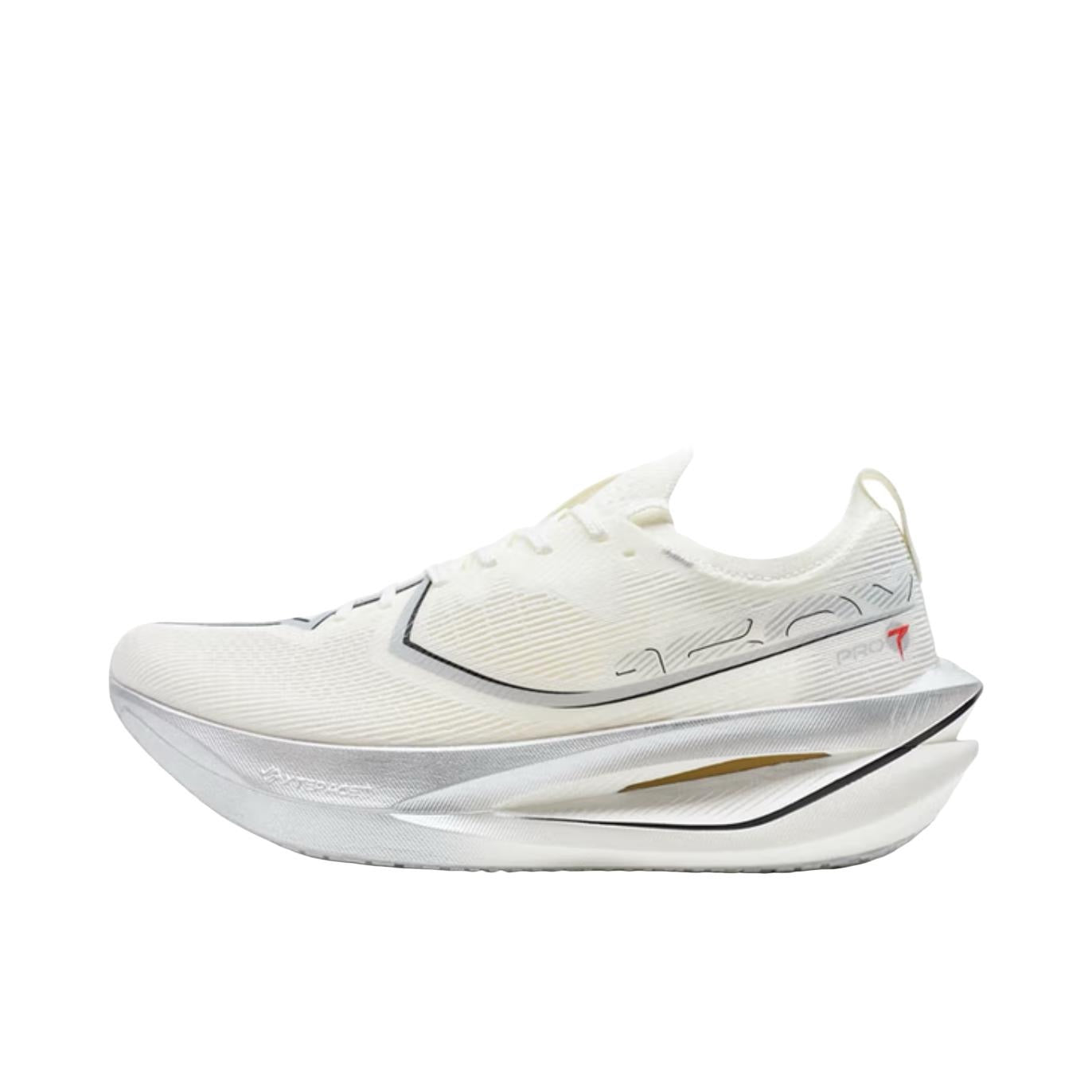 Women & Men）Xtep 160X 7.0 Pro Marathon Running Shoes - Sail White