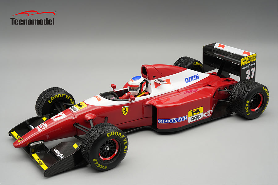 Pre-Order) 1:18 1993 Jean Alesi -- Brazil GP -- #27 Ferrari F93A -- T