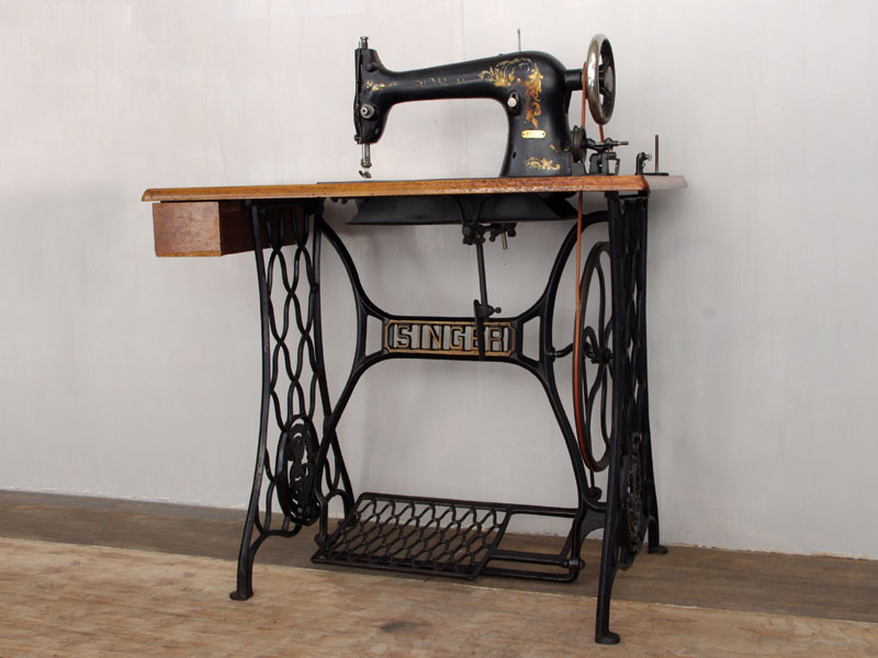 SINGER 31-20 シンガー製工業用足踏みミシン 足踏みミシン・手回し
