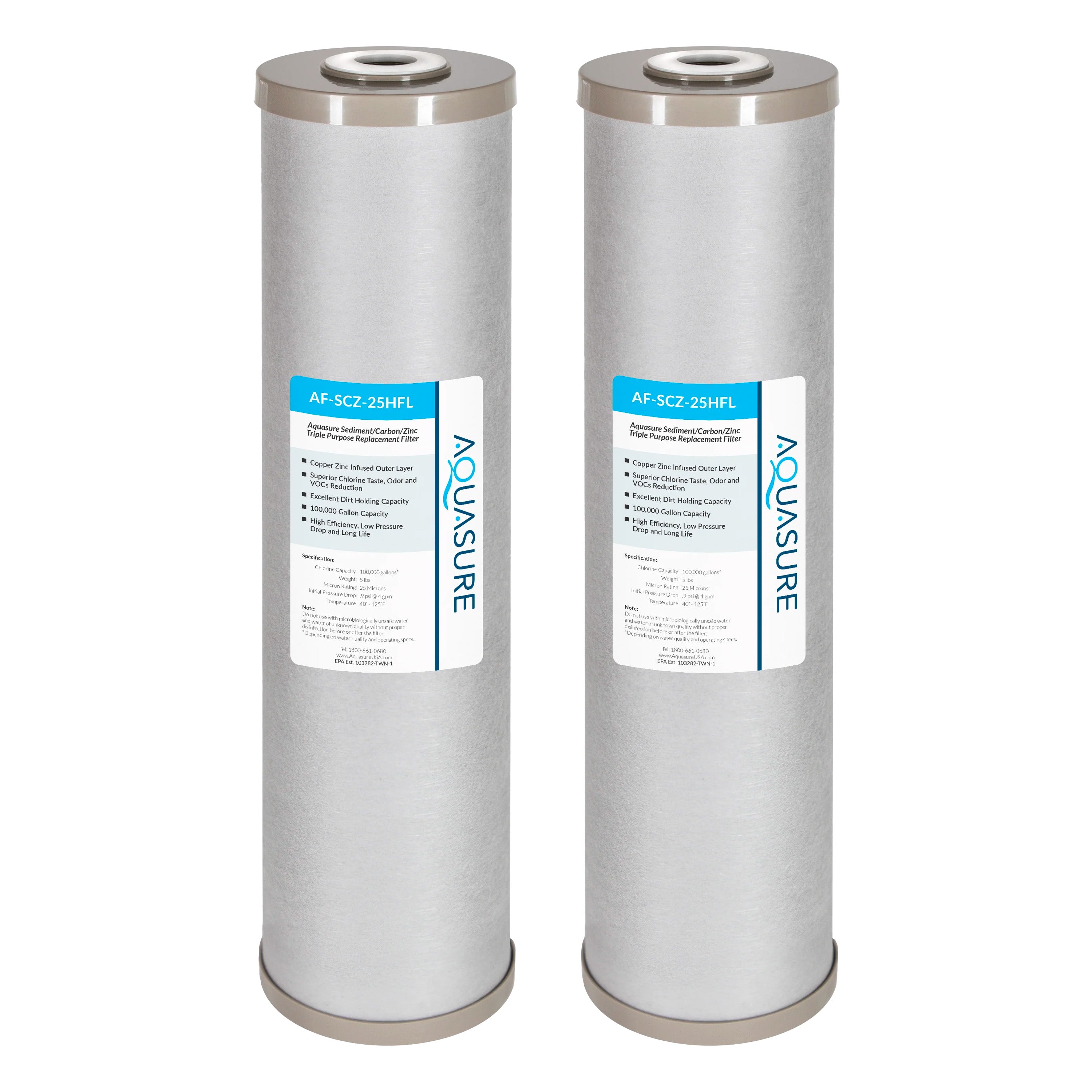 Fortitude V2 Series | Large Triple Purpose Sediment, Carbon & Zinc