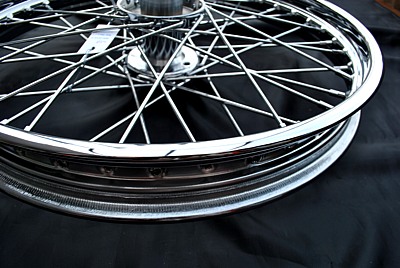 商品詳細 【21インチ スポークホイール 2.15J 40本スポーク (シングル