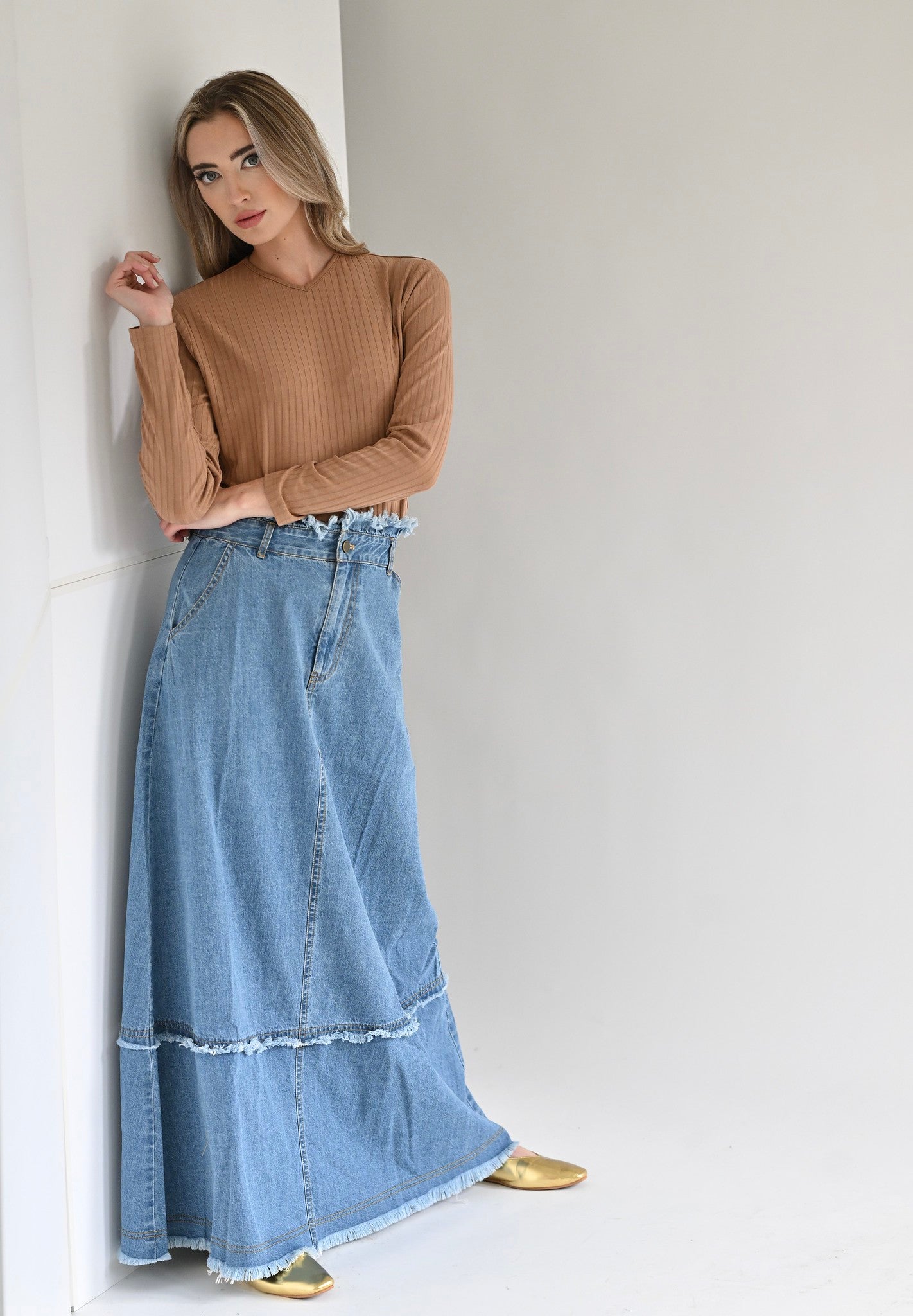 Lee Denim Skirt – Byrd By Tzippy