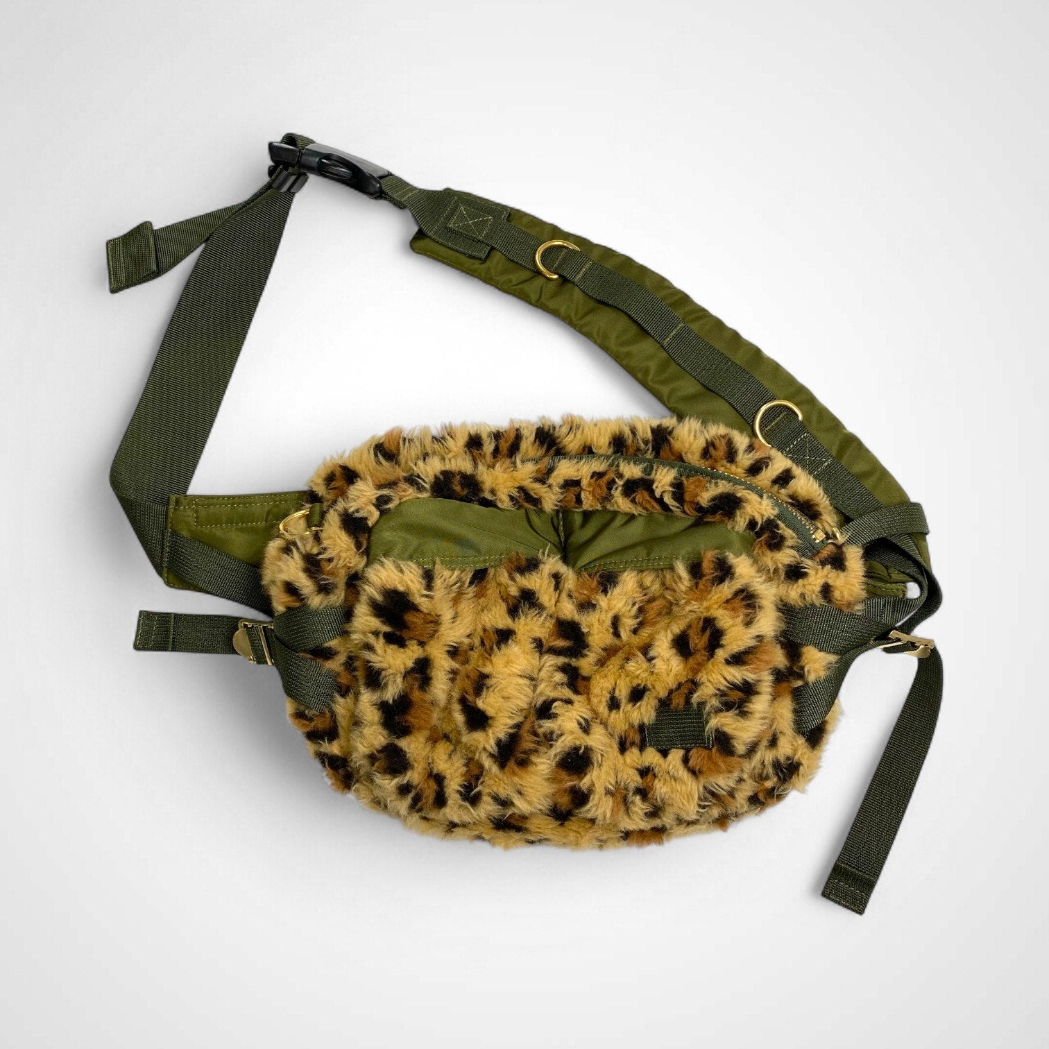 PORTER × sacai ポーター サカイ / FAUX FUR WAIST BAG コラボ