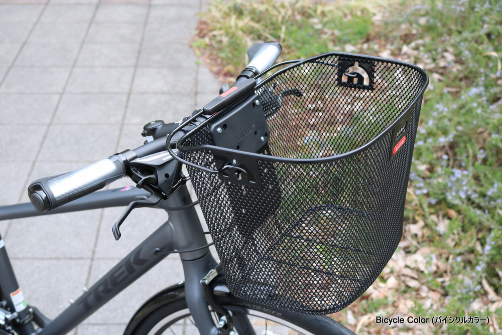 クロスバイクでのお買い物に！着脱できるフロントバスケットのご紹介