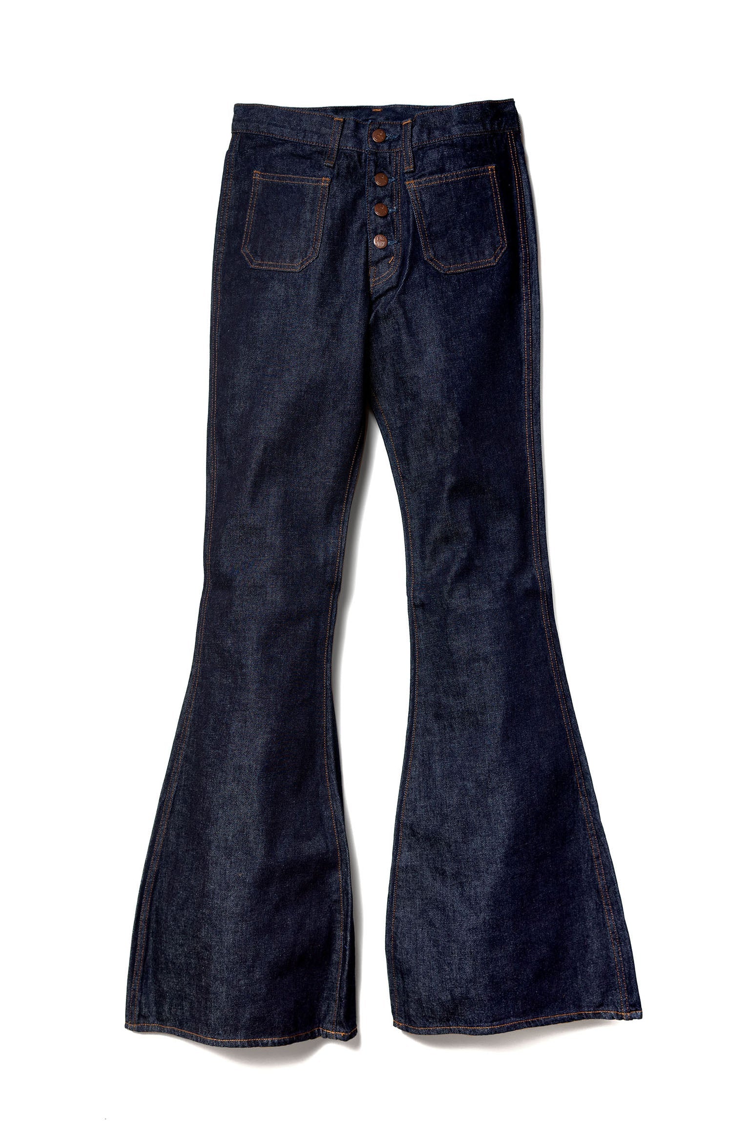MH401B (001) Tight-fitting bell bottom pants | BIG JOHN since 1940