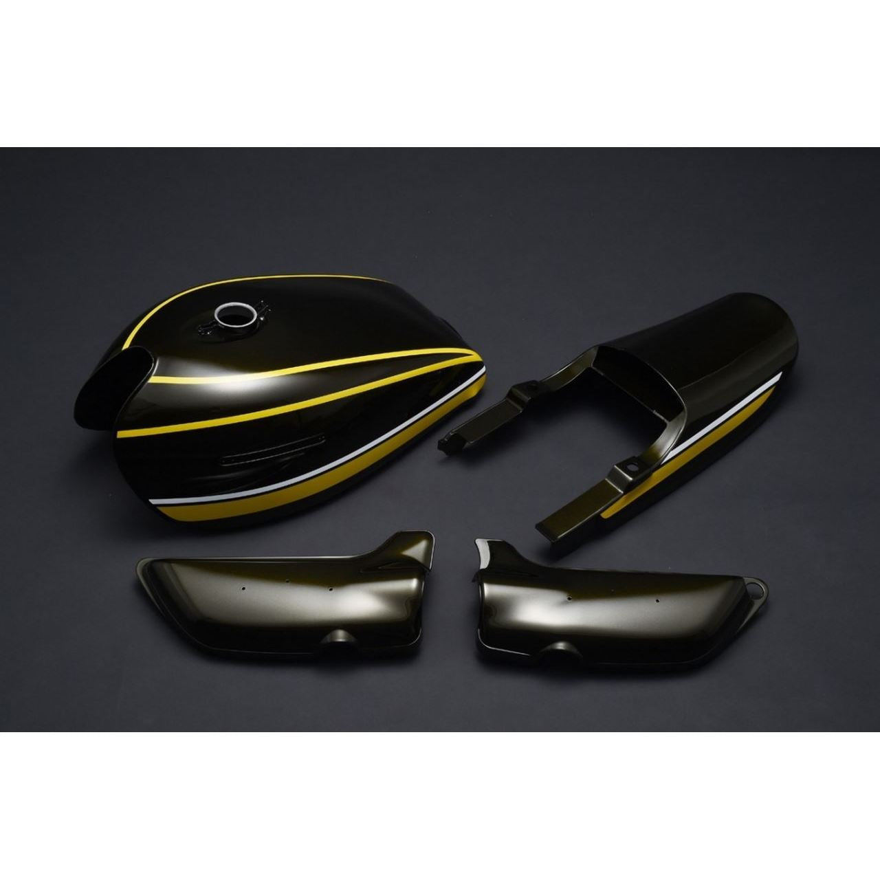 外装4点セット ダブルピッチ キャンディトーンイエロー Z1 Z2 – バイクマン