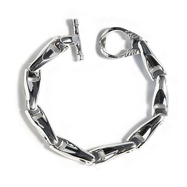 Smooth U-Joint Bracelet - Bill Wall Leather Inc.