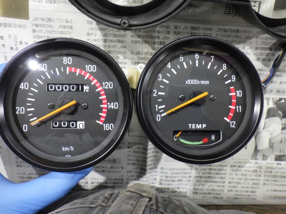 RZ250のメーターのOH | にえガレのブログ
